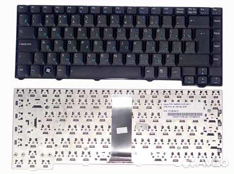 Клавиатура для ноутбука Asus F2, F3, Z53S 28 pin