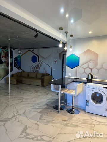 

Квартира-студия, 55 м², 2 кровати