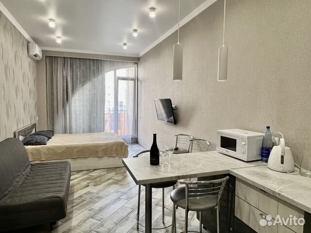 

Квартира-студия, 29 м², 2 кровати