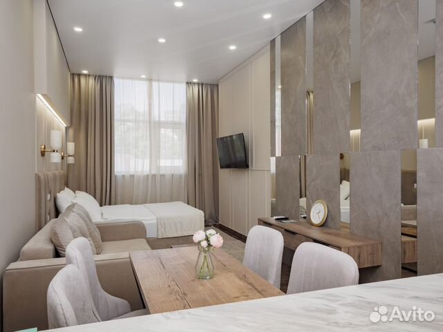 

Квартира-студия, 35 м², 2 кровати
