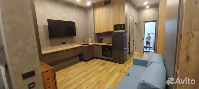 

Квартира-студия, 28 м², 2 кровати