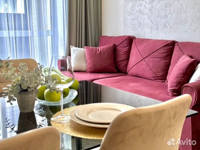

1-к. квартира, 46 м², 2 кровати