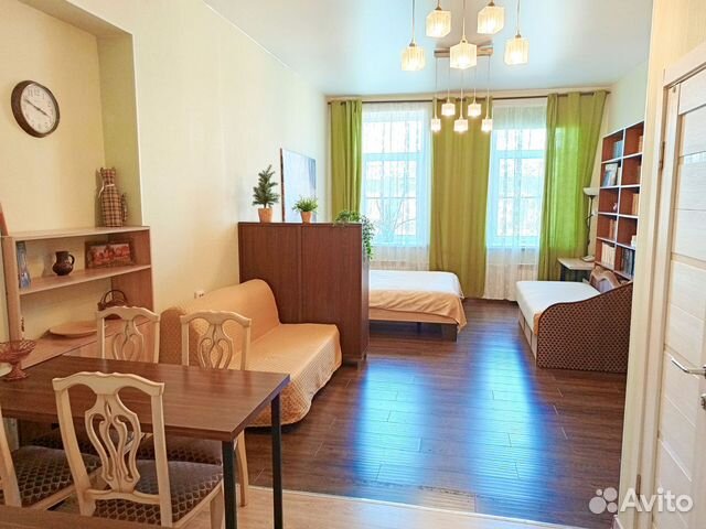 

Квартира-студия, 30 м², 3 кровати