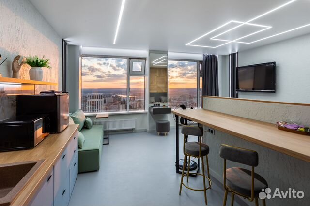 

Квартира-студия, 32 м², 2 кровати