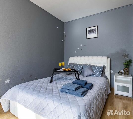 

1-к. квартира, 45 м², 2 кровати