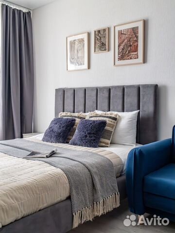 

Квартира-студия, 35 м², 2 кровати
