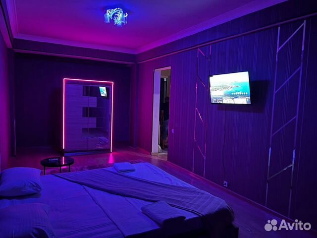 

1-к. квартира, 60 м², 2 кровати