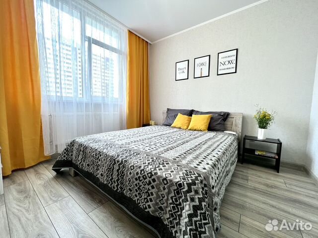 

1-к. квартира, 39 м², 2 кровати