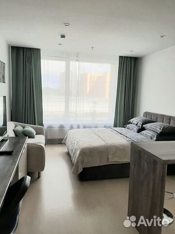 

Квартира-студия, 28 м², 1 кровать