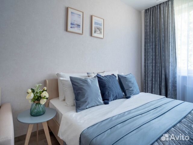 

1-к. квартира, 40 м², 2 кровати
