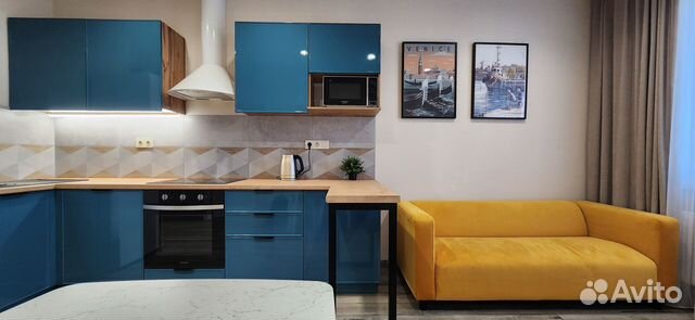 

1-к. квартира, 52 м², 3 кровати