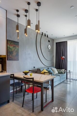 

1-к. квартира, 45 м², 2 кровати