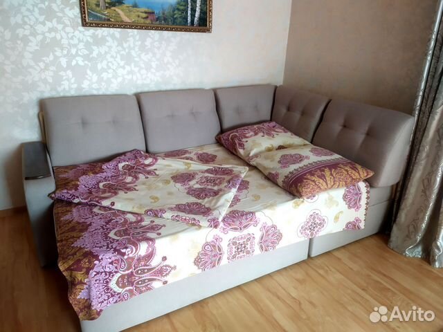 

1-к. квартира, 46 м², 2 кровати