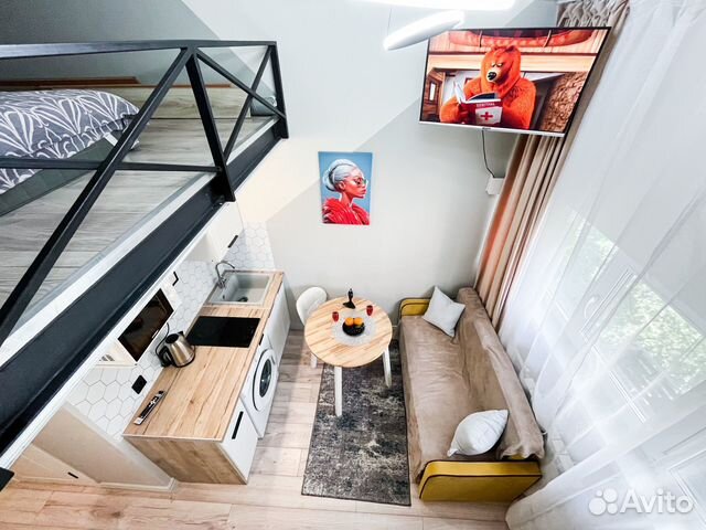 

Квартира-студия, 16 м², 1 кровать