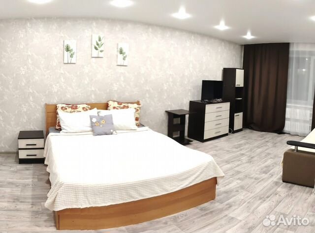 

1-к. квартира, 44 м², 3 кровати