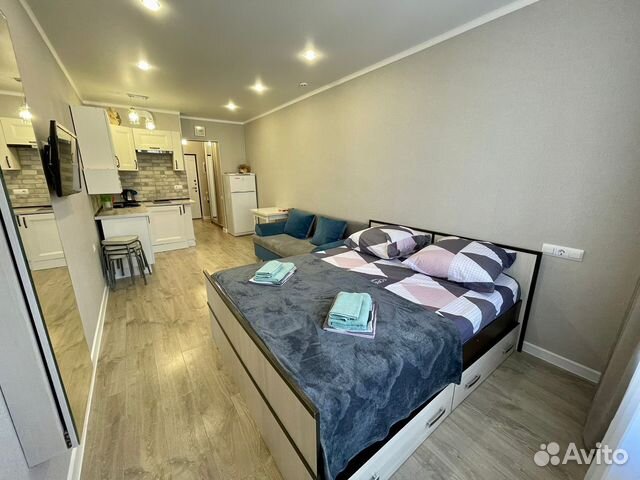 

Квартира-студия, 26 м², 2 кровати