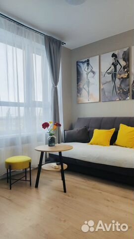 

Квартира-студия, 30 м², 4 кровати