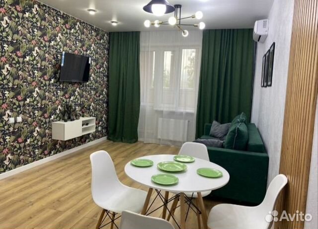 

1-к. квартира, 45 м², 2 кровати