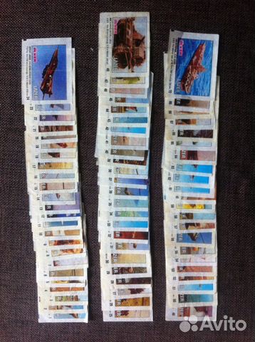 Вкладыши от жвачек