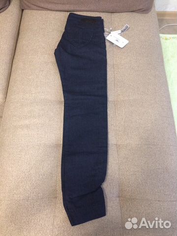 Новые джинсы темно-синие (Франция)