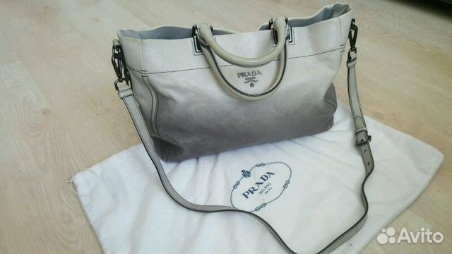 Сумка prada оригинал бу в хорошем состоянии