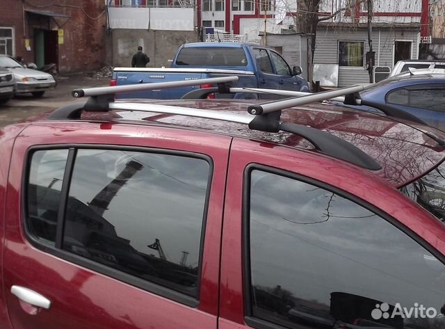 Багажник Amos на рейлинги Chevrolet Rezzo