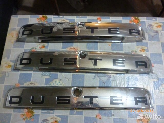 Renault duster хром багажника Renault duster хром багажника