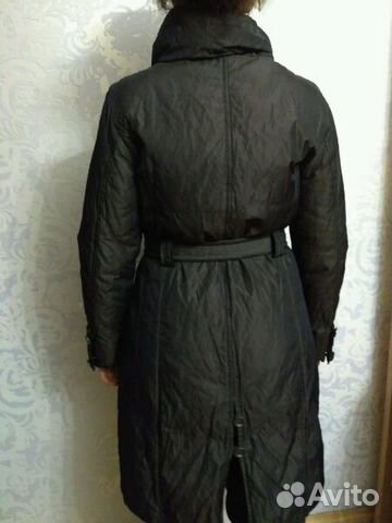 Пуховое пальто 44-46, рост 165-170