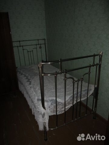 Металлическая кровать— фотография №1