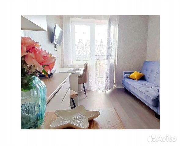 

Квартира-студия, 27 м², 1 кровать