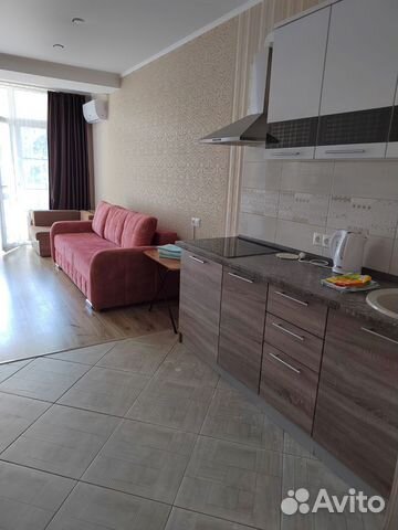 

Квартира-студия, 30 м², 2 кровати