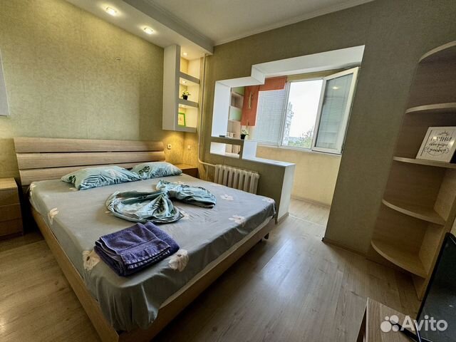 

1-к. квартира, 47 м², 2 кровати