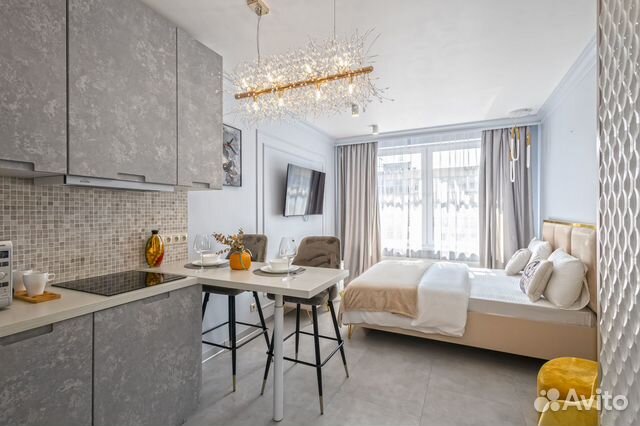 

Квартира-студия, 25 м², 1 кровать