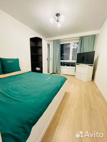 

1-к. квартира, 40 м², 2 кровати