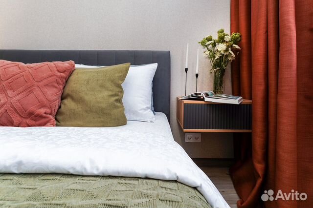 

1-к. квартира, 35 м², 2 кровати