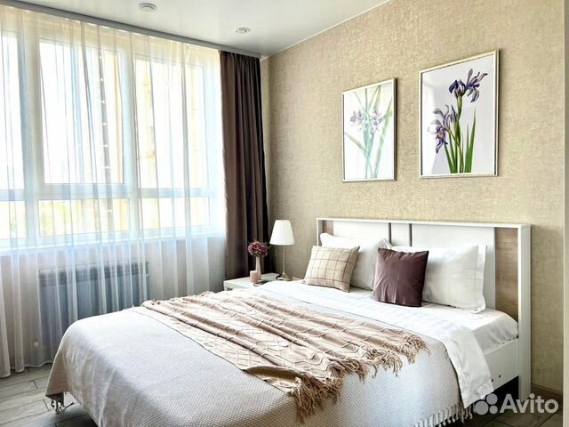 

1-к. квартира, 45 м², 2 кровати