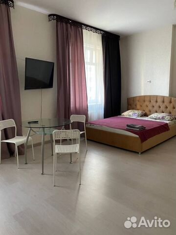 

Квартира-студия, 40 м², 2 кровати