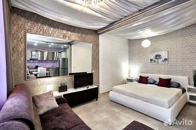 

Квартира-студия, 37 м², 2 кровати