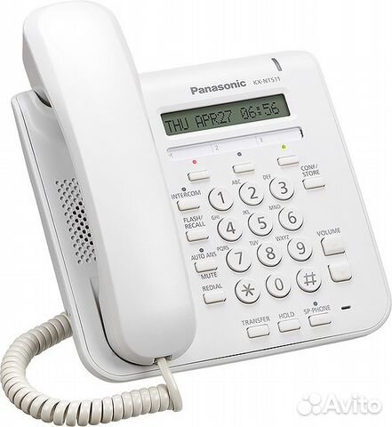 IP телефон Panasonic KX-NT511 / KX-NT511aruw
