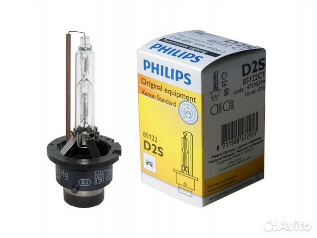 D2S, D2R Philips Оригинальные лампы для штатного