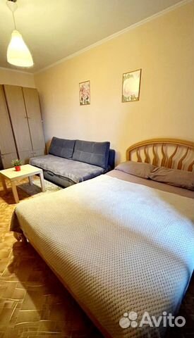 

1-к. квартира, 55 м², 3 кровати
