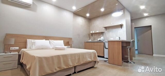 

Квартира-студия, 28 м², 3 кровати