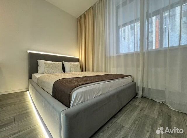 

Квартира-студия, 37 м², 2 кровати