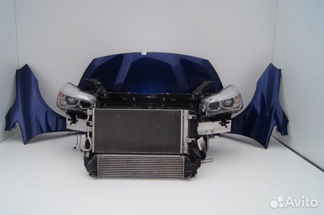 Передний комплект (морда) в сборе на BMW 2 F45 Передний комплект (морда) в сборе на BMW 2 F45