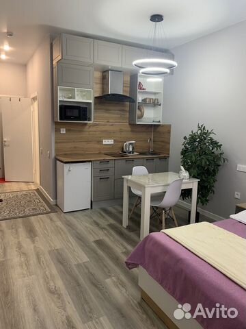 

Квартира-студия, 30 м², 1 кровать