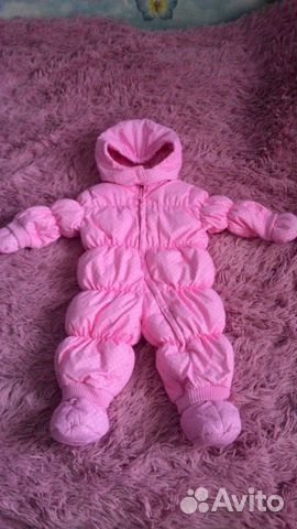 Комбинезон демисезон для девочки Baby Go рост 68 с Комбинезон демисезон для девочки Baby Go рост 68 с