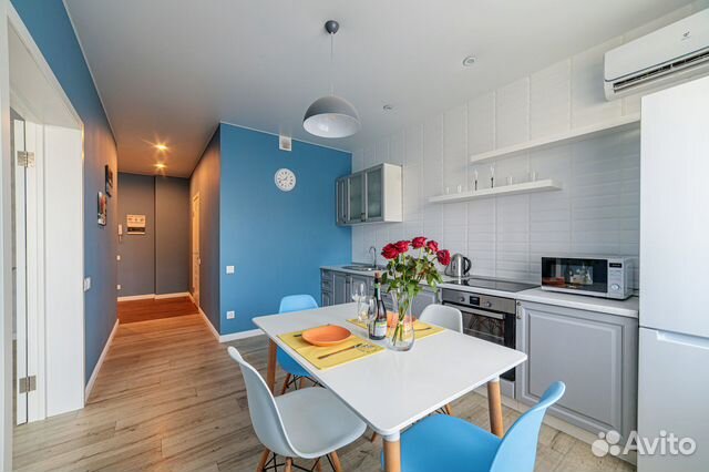 

1-к. квартира, 55 м², 2 кровати