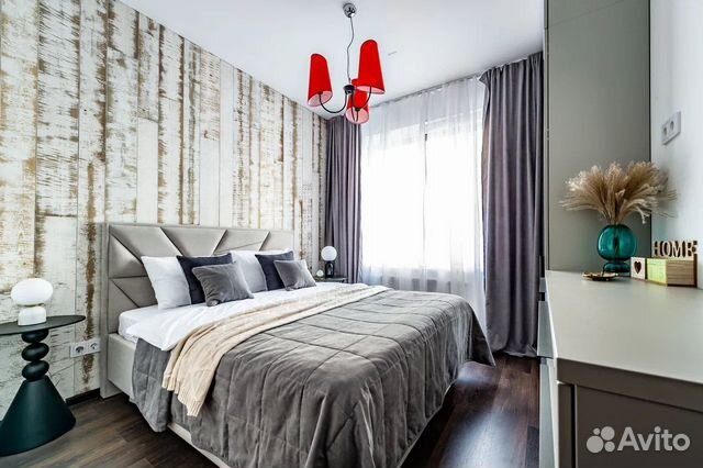 

1-к. квартира, 40 м², 2 кровати
