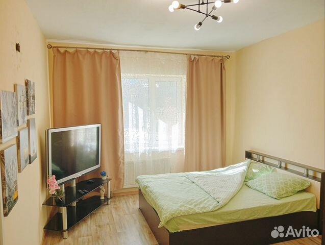

1-к. квартира, 37 м², 2 кровати