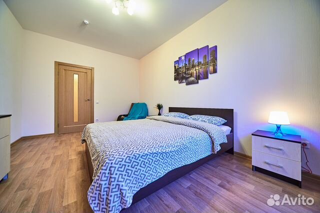 

1-к. квартира, 40 м², 2 кровати